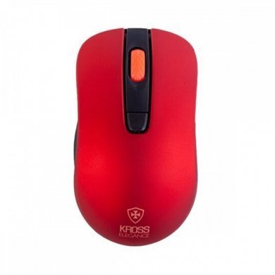 Kross kit mouse teclado KM553V1 sem fio vermelho