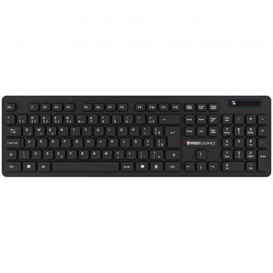 Kross Kit Teclado e Mouse Sem Fio Anatômico ABNT2