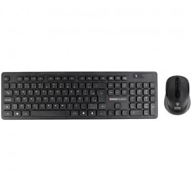 KE-KM558V1 Kross Kit Teclado e Mouse Sem Fio Anatômico ABNT2