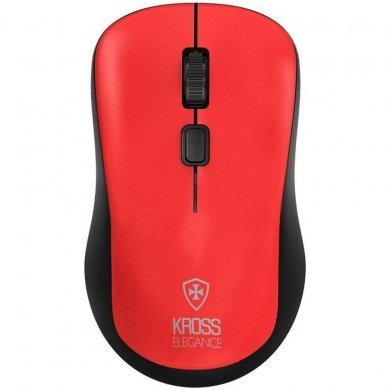 KE-M218 Kross Mouse USB Wireless 1600 DPI Vermelho