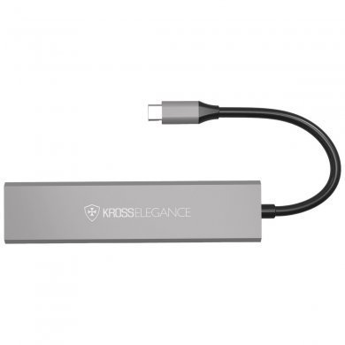 KE-UCT618 Docking Station Kross UCT618 USB-C HDMI/RJ45/PD/3x USB 3.0