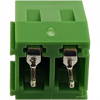 KF128V-2P Borne KRE 2 vias plástico verde 14mm (Kit 10x)