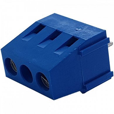 KF128V-3P2 Borne KF128 KRE 2 vias plástico azul 14mm (Kit 5x)