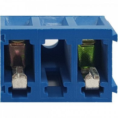 KF128V-3P2 Borne KF128 KRE 2 vias plástico azul 14mm (Kit 5x)