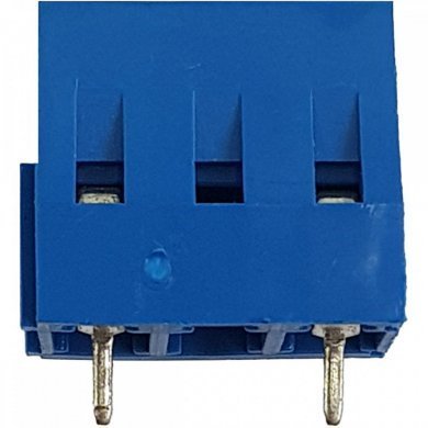 KF128V-3P2 Borne KF128 KRE 2 vias plástico azul 14mm (Kit 5x)