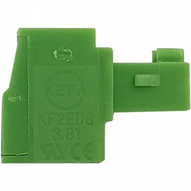 KF2EDGK-3.81-02 Borne plug KRE 2 vias fêmea verde (Kit 5x unidades)