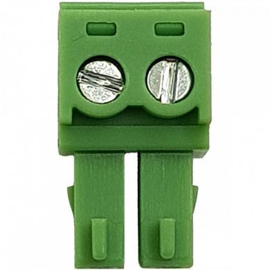 KF2EDGK-3.81-02 Borne plug KRE 2 vias fêmea verde (Kit 5x unidades)