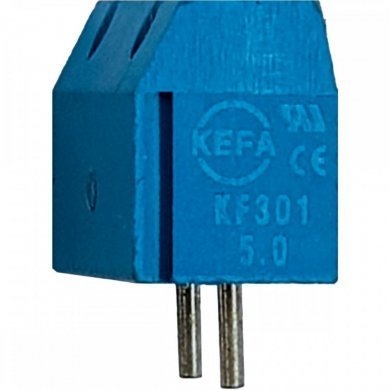 KF301-2T Borne KRE 2 vias plástico azul 10mm (Kit 20x und)