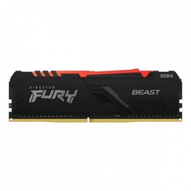 Kingston Memória 16GB DDR4 3200Mhz Fury Beast RGB