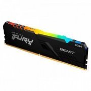 Kingston Memória 16GB DDR4 3200Mhz Fury Beast RGB Non