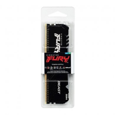 KF432C16BBA/8 Kingston memória 8GB DDR4 3200MHZ Fury Beast RGB