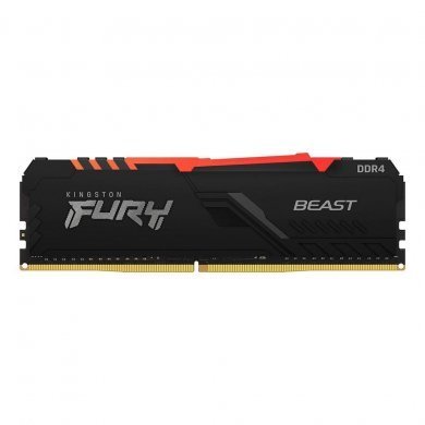 KF432C16BBA/8 Kingston memória 8GB DDR4 3200MHZ Fury Beast RGB
