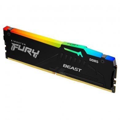 Kingston Memória 32GB DDR5 4800MHz Fury Beast RGB
