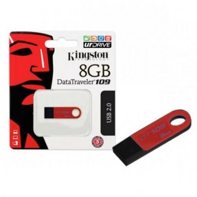 KG-U498G-R Pen Drive Kingston 8GB DataTraveler 109