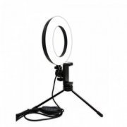 Ring Light de Led 6 polegadas com tripé de mesa Acomp