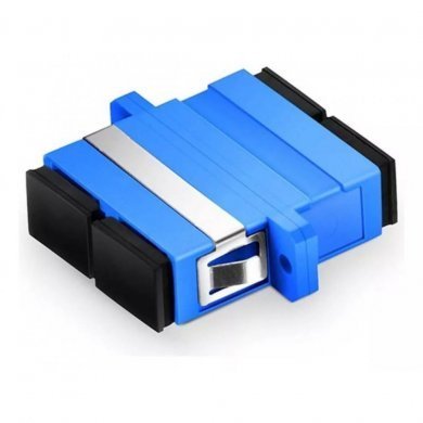 Kit 10 Acopladores Monomodo SC/PC Duplex Femea