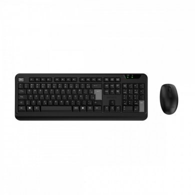 PCYes Teclado e Mouse Confort sem fio 2.4Ghz