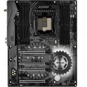 Kit Asrock X299 Taichi LGA2066 + CPU Intel I7 7740X 4C/8T até 8 slots DDR4 Quad Channel, 3 slots Ultra M.2 NVM