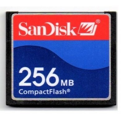 KITCF-256MB Sandisk cartão Compact Flash 256MB + adaptador PCMCIA