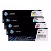 HP Kit Toner 131X Preto + 131A C/M/Y CF210X CF211A CF212A CF213A
