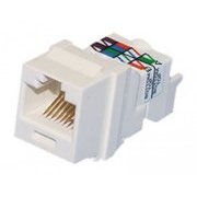 Conector RJ45 Keystone CAT6 Panduit BR Keystone Jack RJ45 cat6 1GB - Encaixe padrão universal
