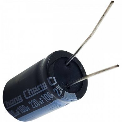 KM2A2211625MA Kit 50x capacitor eletrolitico 220uf 100V 16x25mm