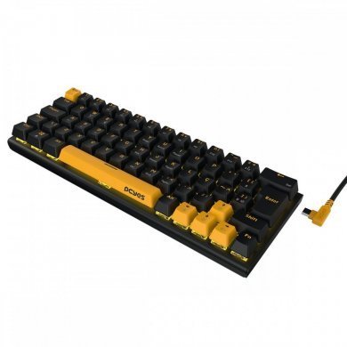 KMVY60RD Pcyes teclado mecânico Kuromori Voyager Edition 60%