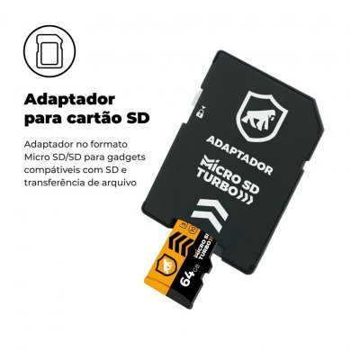 Gorila Shield cartão de memória 64GB MicroSD