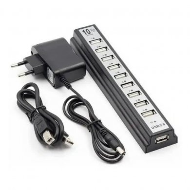KNUP-HUB10PORTAS Knup hub USB 2.0 10 PORTAS