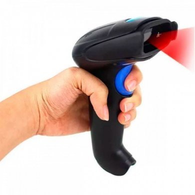 Knup leitor de código de barras wireless 2.4Ghz USB