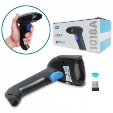Knup leitor de código de barras wireless 2.4Ghz USB