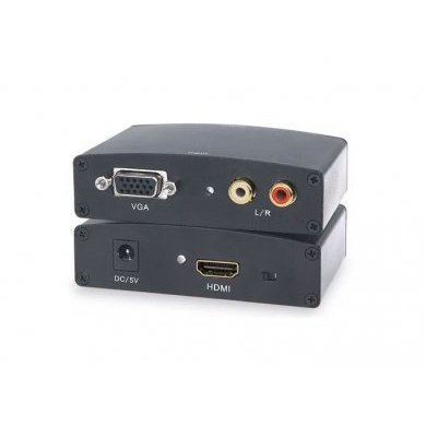 KP-3458 KNUP Adaptador Conversor VGA Para HDMI Com Audio