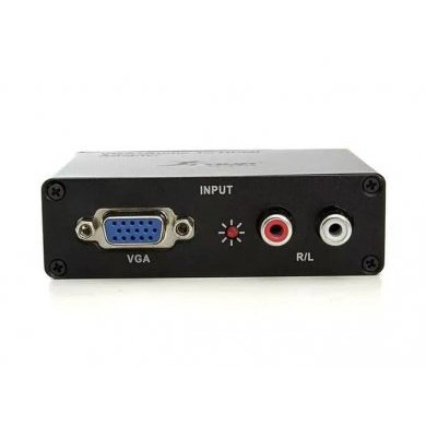 KP-3458 KNUP Adaptador Conversor VGA Para HDMI Com Audio