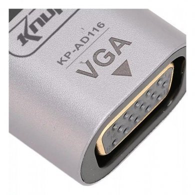 KP-AD116 Knup adaptador USB-C para VGA