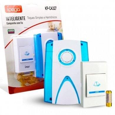 Ipega Campainha sem fio bivolt com 32 toques