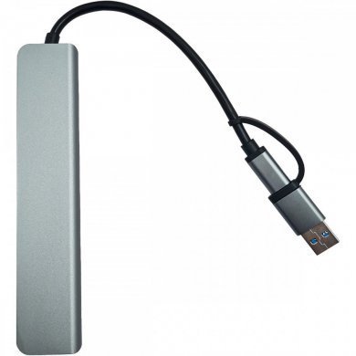 Knup hub 7x1 USB 3.0/USB-C para 5x USB 3.0 2x USB-C