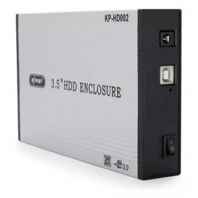 KP-HD002 Knup Case Externo para HD SATA 3.5 USB 2.0