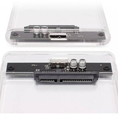 KP-HD012 Knup Case transparente externo HD 2.5 SATA 3 USB 3.0