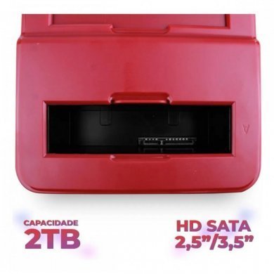 KP-HD819 Knup DockStation para 2 HD/SSD SATA 2.5/3.5 USB 2.0