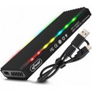 Knup case aluminio para USB 3.1 SSD M.2 NVMe 10Gbps c