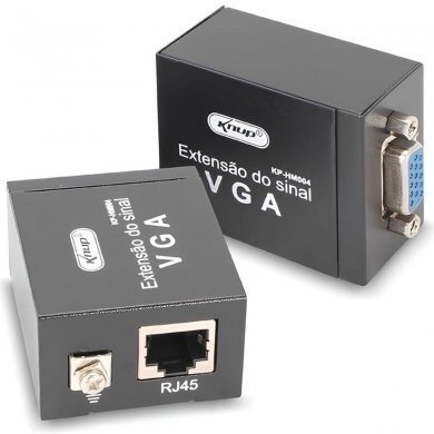 KP-HM004 Knup extensor VGA via cabo de rede RJ45 até 60m 1080p