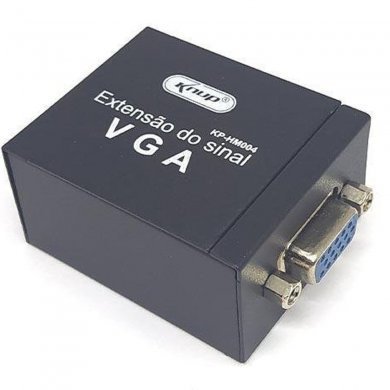 Knup extensor VGA via cabo de rede RJ45 até 60m 1080p