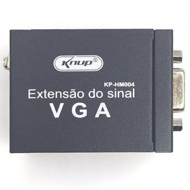 Knup extensor VGA via cabo de rede RJ45 até 60m 1080p