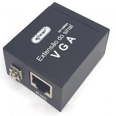 Knup extensor VGA via cabo de rede RJ45 até 60m 1080p