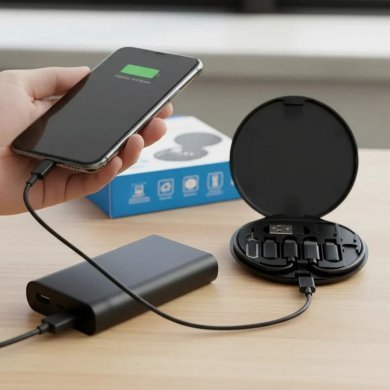 Knup kit adaptadores USB-C USB-A Micro-USB Lightning