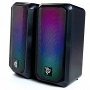 Knup caixa de som RO810 10W RGB PC e Notebook P2 alim