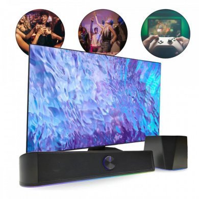 KP-RO841 Knup Soundbar RO841 com Subwoofer 15W LED RGB