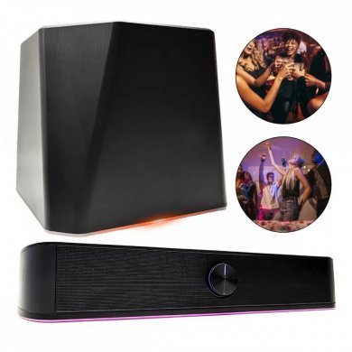 KP-RO841 Knup Soundbar RO841 com Subwoofer 15W LED RGB