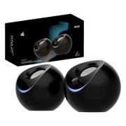 Knup caixa de som gamer RO851 para PC 10W LED P2 USB 