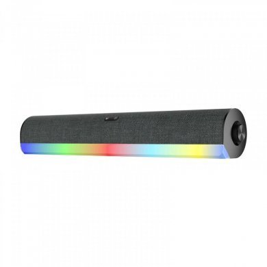 KP-RO852 Horus soundbar bluetooth 5.3 14W com LED para PC